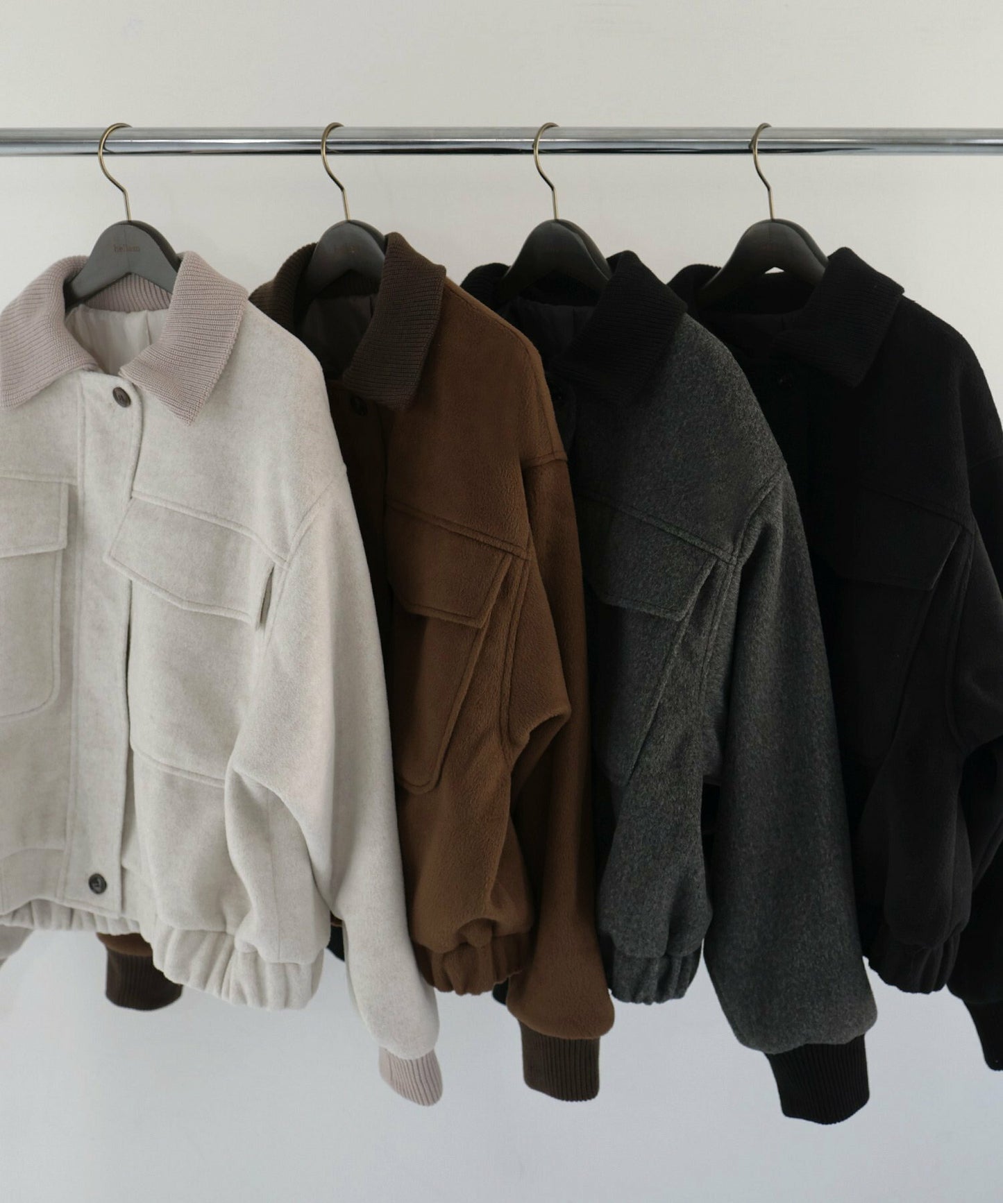 Moss Rib Cropped Jacket