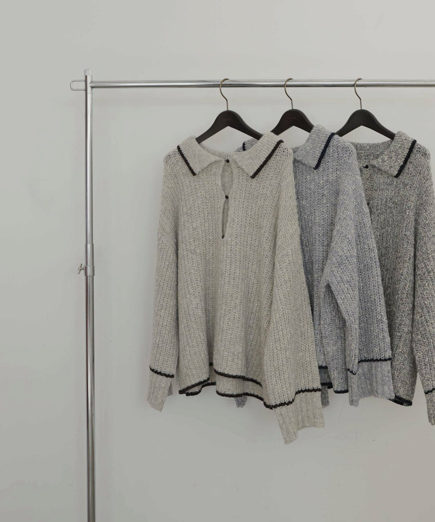 黑邊oversize針織衫