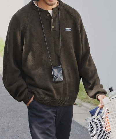 (Unisex)開鈕冷衫