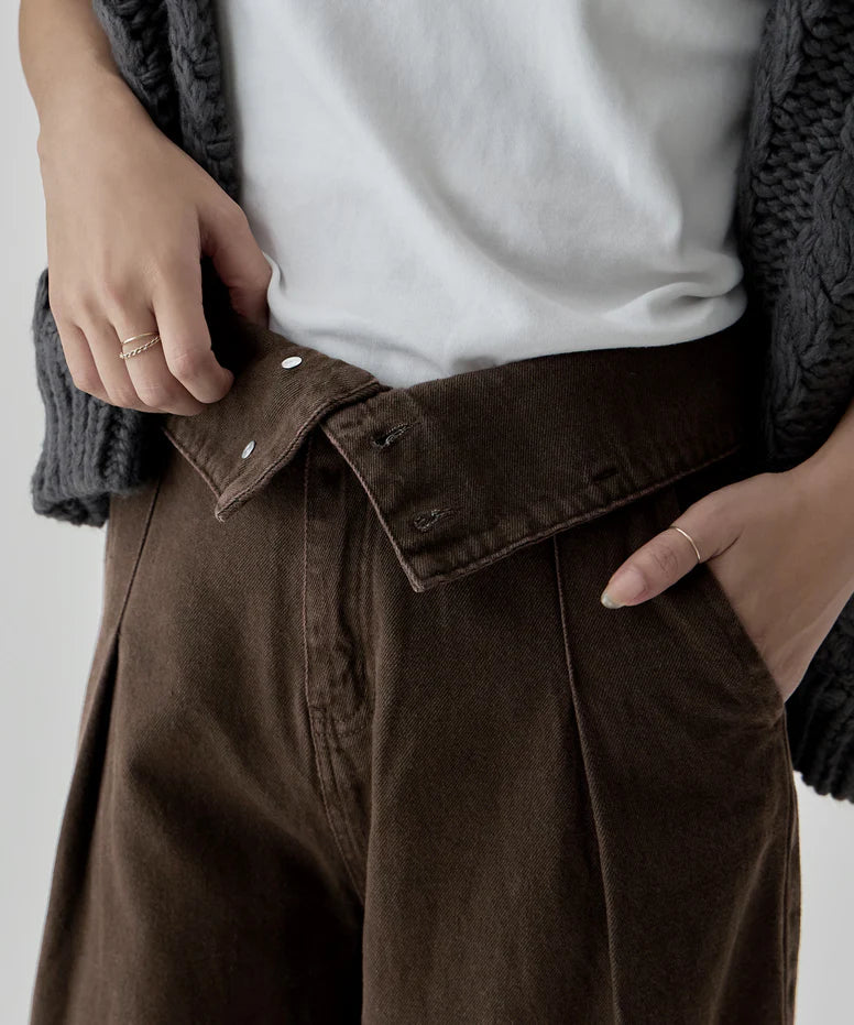 2way 直筒牛仔褲