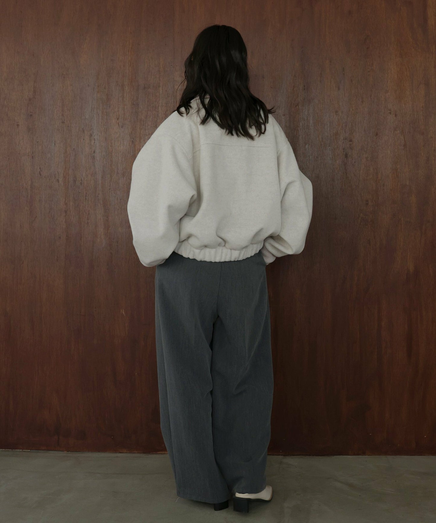 Moss Rib Cropped Jacket