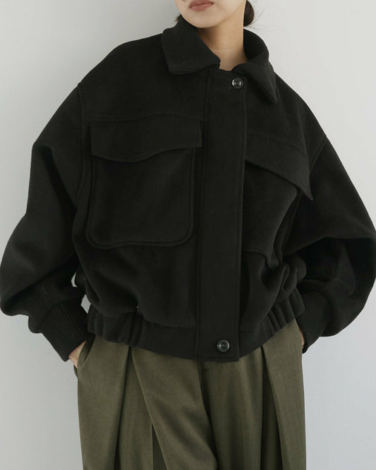 Moss Rib Cropped Jacket