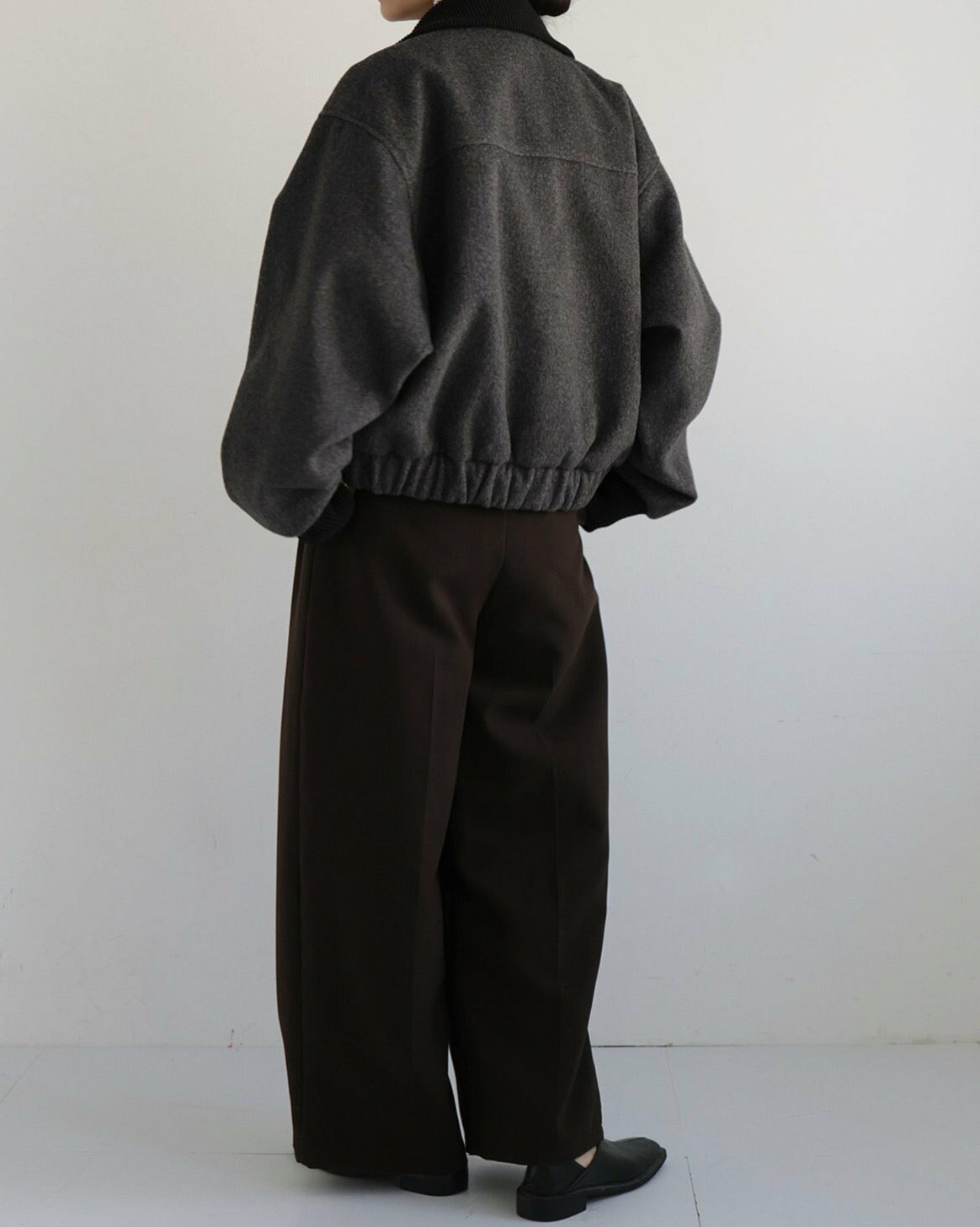 Moss Rib Cropped Jacket