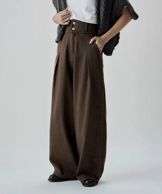 2way 直筒牛仔褲